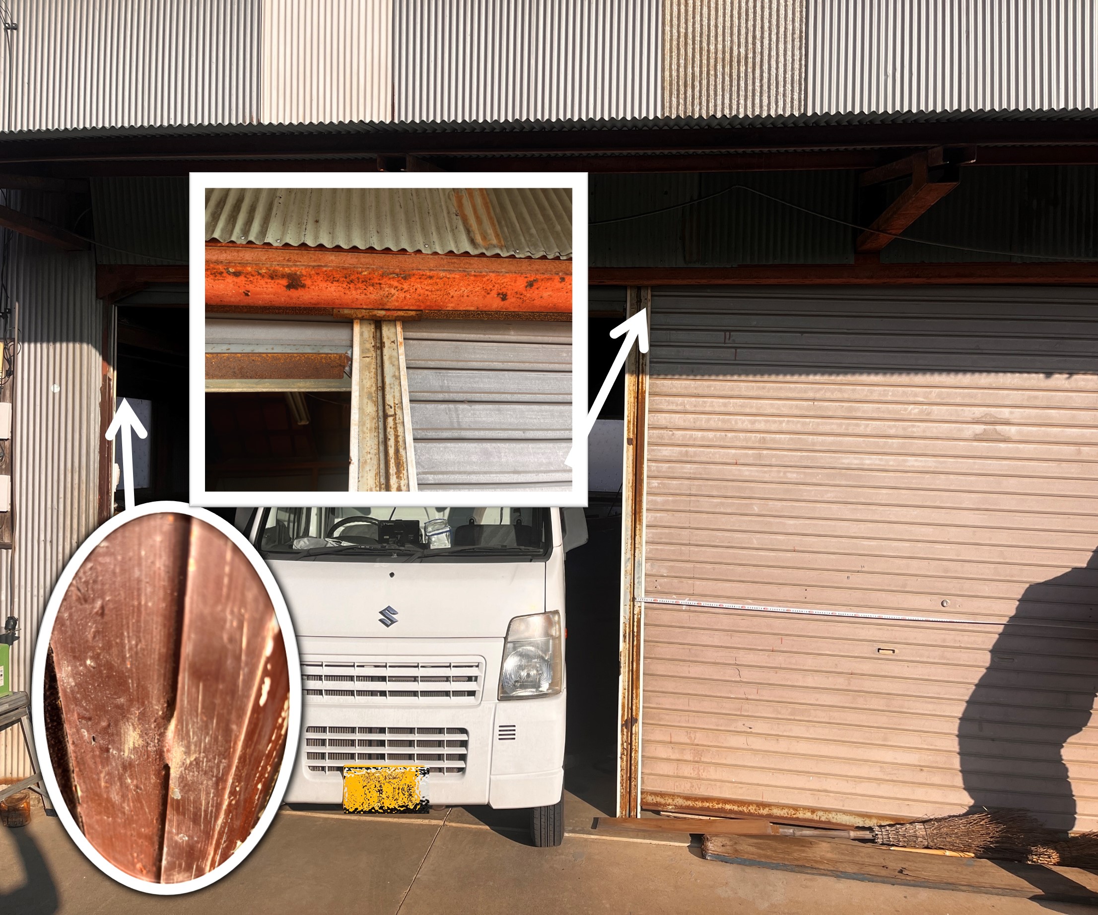 【上尾市】重いシャッターが1日で激変！手動でも驚きの軽さ＆防犯性アップで安心のガレージへ✨